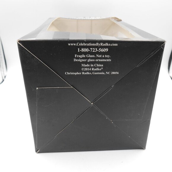 RADKO CELBRATIONS HAND CRAFTED CLASS GINGERBREAD MAN & CANDY CANE 2014 ORNAMENT - Picture 6 of 10